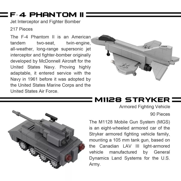Apostrophe Games 5 in 1 Military Vehicles Building Block Set - Series 3 - 901Pcs