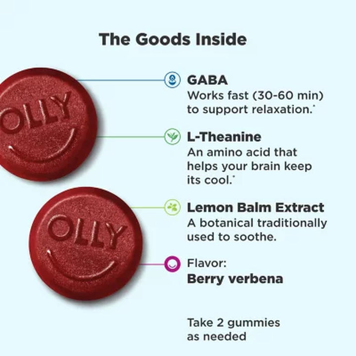 OLLY Goodbye Stress Gummies 84 Ct.