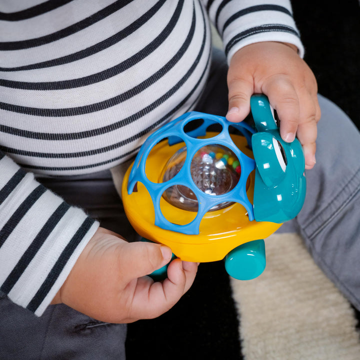 Baby Einstein Curious Car Neptune Oball Toy Car & Rattle, Ages 3 Months and Up Neptune Oball Car