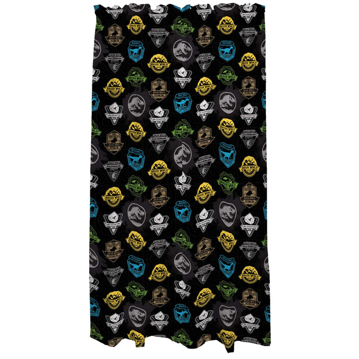 Franco Kids Room Window Curtains Drapes Set, 82 in x 84 in, Jurassic World