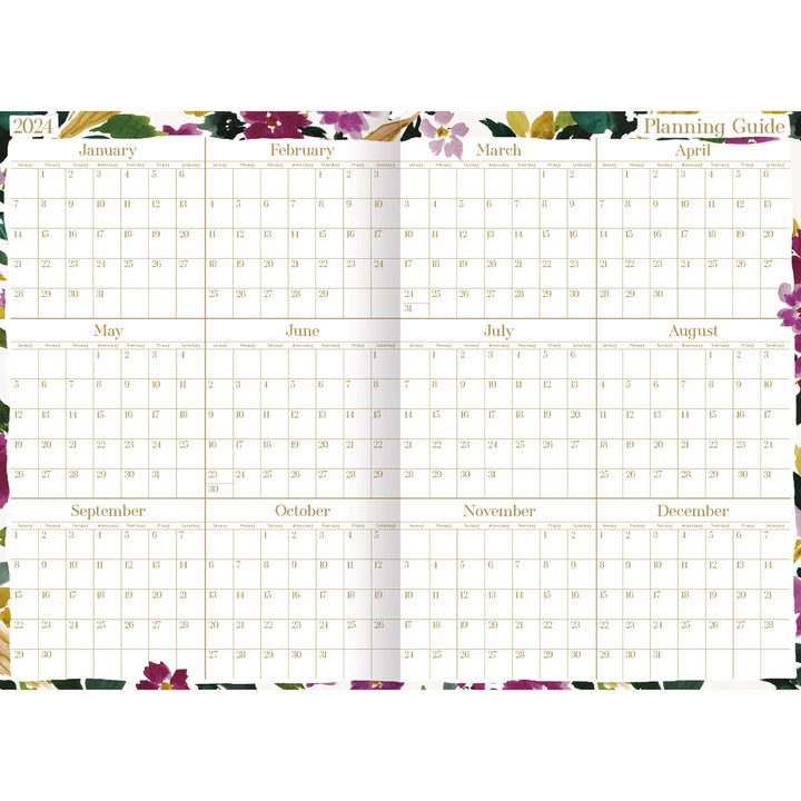 LANG Wild At Heart 2024 Monthly Planner (24991012123)