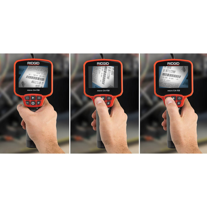 RIDGID 36848 Model Micro CA-150 Hand-Held Inspection Camera, Borescope