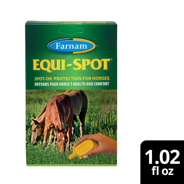 Farnam EQUI-SPOT Spot-on Protection for Horses 6 Week Supply 0.34 Fl Oz 0.34 Fl Oz (Pack of 1)