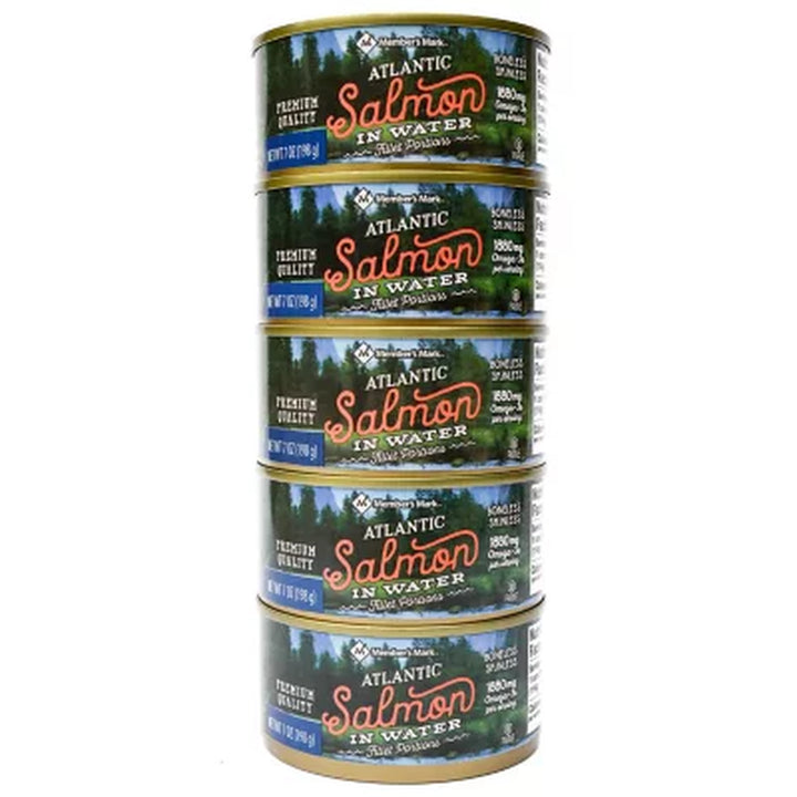 Member'S Mark Canned Atlantic Salmon 7 Oz., 5 Pk.