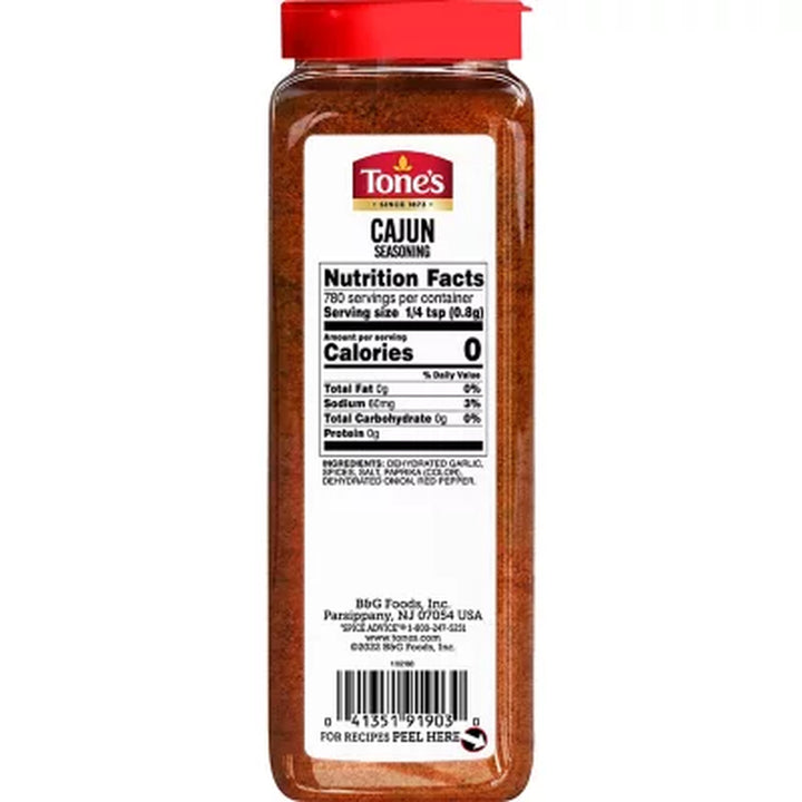 Tone'S Cajun Seasoning Blend 22 Oz.