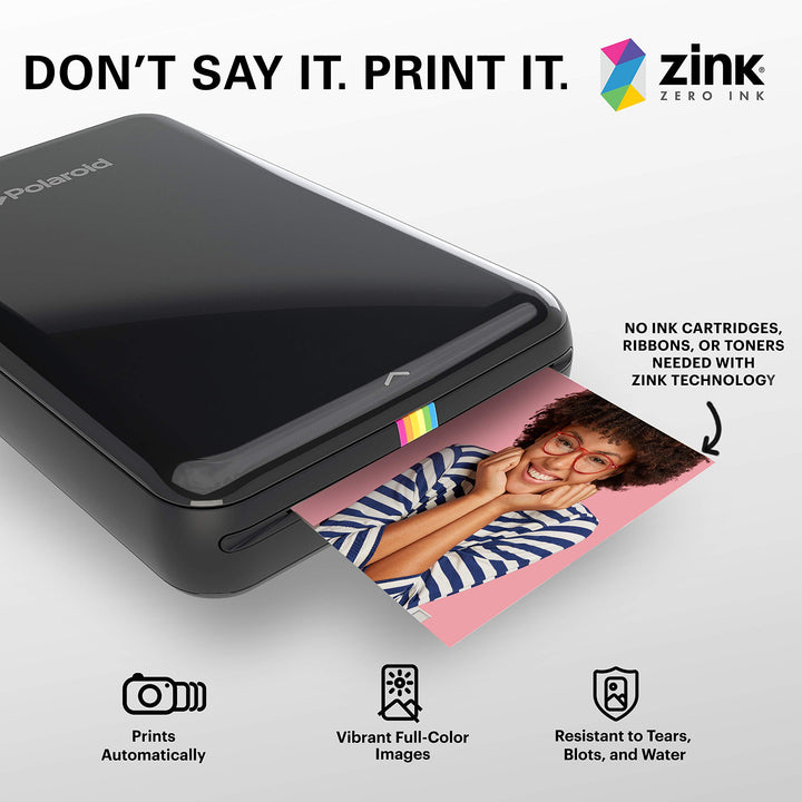 Zink 2"x3" Premium Instant Photo Paper (20 Pack) Compatible with Polaroid Snap, Snap Touch, Zip and Mint Cameras and Printers 20 Pack