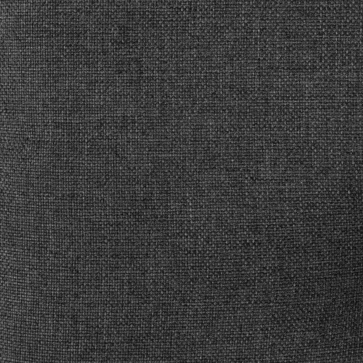 Sweet Home Collection Chair Cushion Memory Foam Pads Tufted Slip Non Skid Rubber Back U-Shaped 17" x 16" Seat Cover, 2 Count (Pack of 1), Charcoal