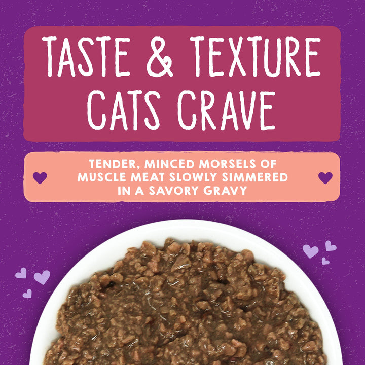 Stella & Chewy’s Carnivore Cravings Minced Morsels Cans – Grain Free, Protein Rich Wet Cat Food – Cage-Free Chicken & Wild-Caught Tuna Recipe – (2.8 Ounce Cans, Case of 12) Chicken & Tuna 2.8 Ounce (Pack of 12)