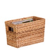 15x5 Woven Storage Basket with Handle - Decorative and Functional for Desk, Closet, and More - STO-02883 Magazine Basket