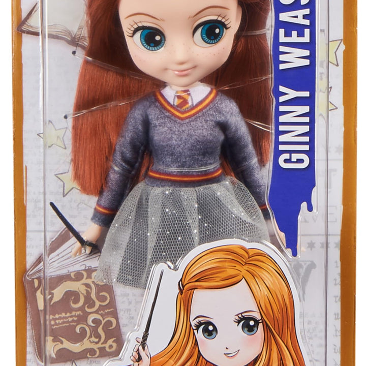 Wizarding World Harry Potter, 8-inch Ginny Weasley Doll, Kids Toys for Ages 6 and up