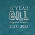 12 Year Bill Payment Tracker 2021-2032: July 2021 - December 2032 | Simple monthly bill organizer planner for 12 years | Small calendar with holiday ... Monthly Bill Planner July 2021-December 2032)