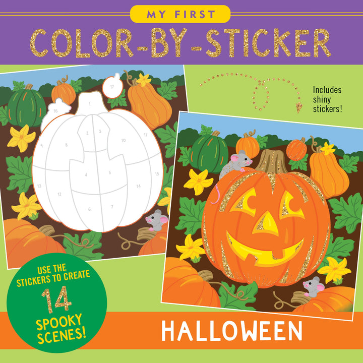 My First Color-By-Sticker Book - Halloween