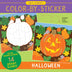 My First Color-By-Sticker Book - Halloween