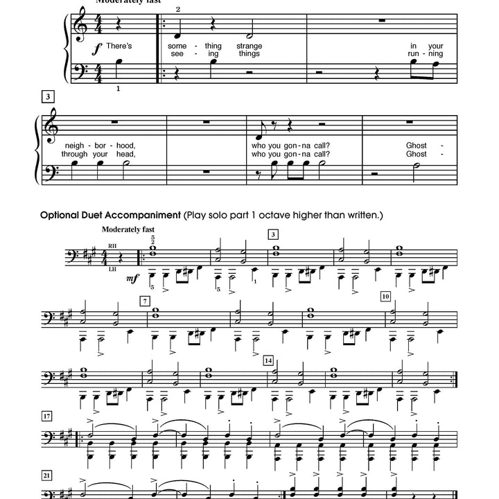 5 Finger Halloween Fun: 13 Haunting Hits Arranged for Piano with Optional Duet Accompaniments