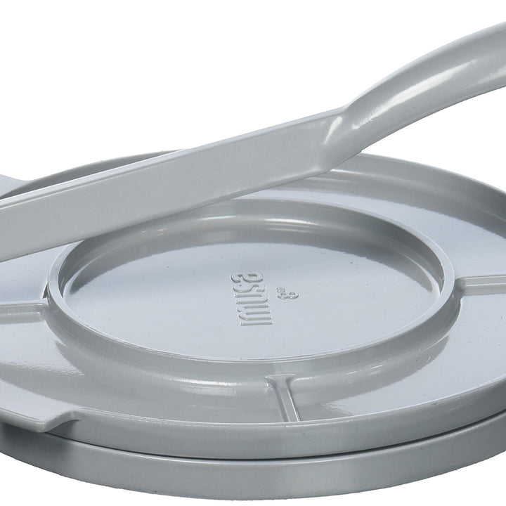 IMUSA USA Tortilla Press, 8 Inch, Silver