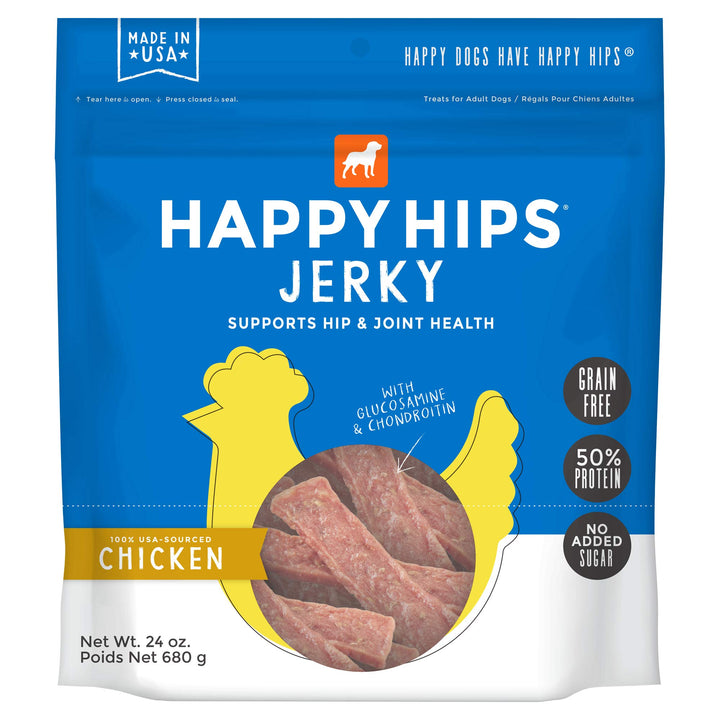 Chicken Jerky, Grain Free Dog Treats with Glucosamine & Chondroitin, Made in USA, 24 oz, 29253, 1.5 Pound (Pack of 1) Chicken 1.5 Pound (Pack of 1)