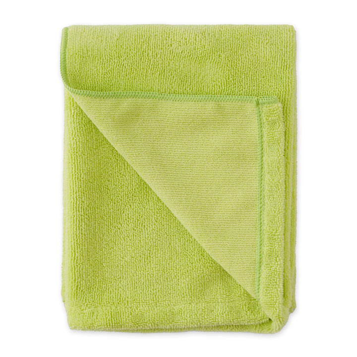 Bone Dry Embroidered Pet Grooming Towel Collection, Absorbent Microfiber X-Large, 41x23.5, Lettuce Green 41x23.5" Embroidered Lettuce Green