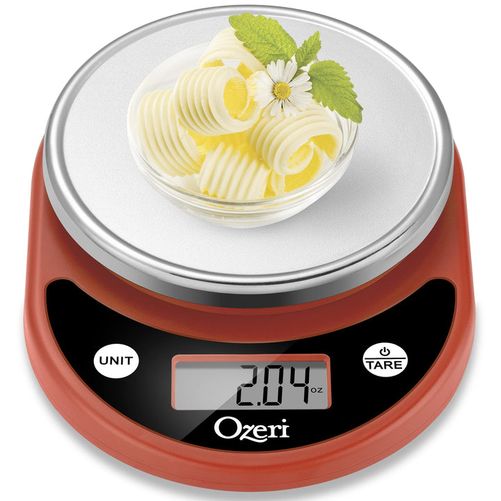 Ozeri Pronto Digital Multifunction Kitchen and Food Scale,Burnt Ochre Burnt Ochre