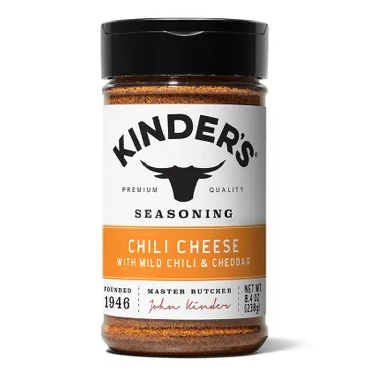 Kinder'S Chili Cheese Seasoning, 8.4 Oz.