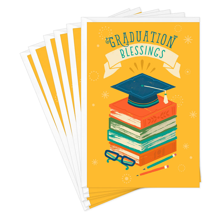 DaySpring Religious Graduation Cards, Blessings (6 Cards with Envelopes) Blessings, 6 Cards with Envelopes