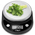 Ozeri Pronto Digital Multifunction Kitchen and Food Scale,Silver on Black Silver on Black