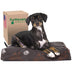 Furhaven Water-Resistant Orthopedic Dog Bed for Small Dogs w/ Removable Washable Cover, For Dogs Up to 20 lbs - Indoor/Outdoor Garden Print Mattress - Bark Brown, Small Water-Resistant Garden Print (Bark Brown) 20.0"L x 15.0"W x 3.0"Th Orthopedic Foam