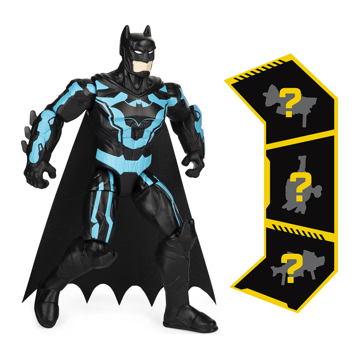 DC Comics Batman 4-inch Batman and The Riddler Action Figures with 6 Mystery Accessories, Kids Toys for Boys Aged 3 and up Batman & Riddler