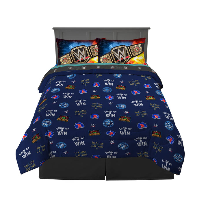 Franco Kids Bedding Super Soft Comforter and Sheet Set, 5 Piece Full Size, Blues Clues 1