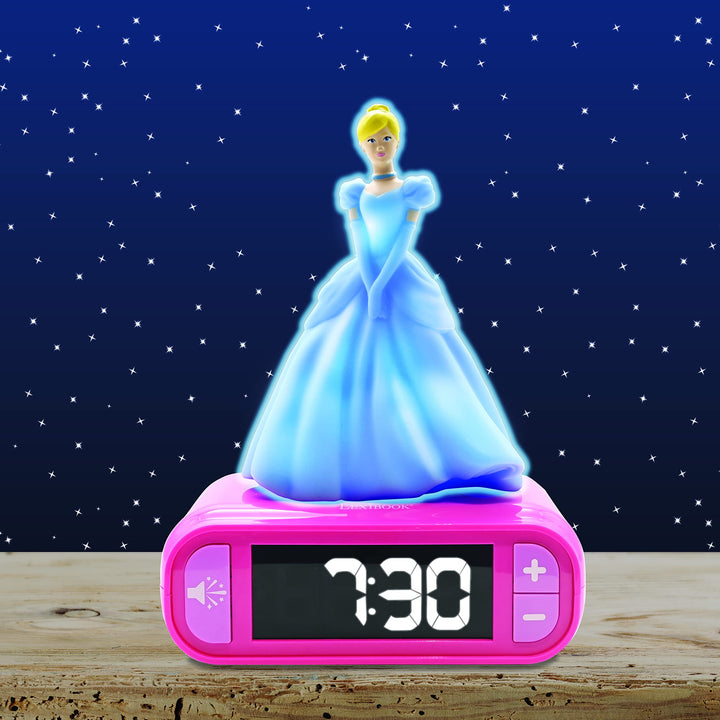 Lexibook - Unicorn Digital Alarm Clock for Kids with Night Light, Snooze and Unicorn Sound Effects, Childrens Clock, Luminous Unicorn, Pink Colour - RL800UNI