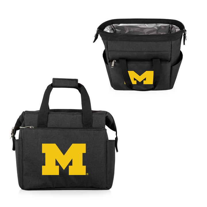 PICNIC TIME NCAA unisex-adult NCAA On The Go Lunch Cooler Wyoming Cowboys 10 x 6 x 10.5 Black