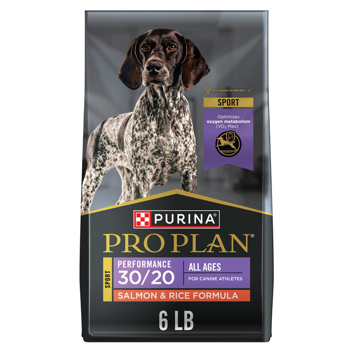 Purina Pro Plan High Protein Dog Food, Sport 30/20 Salmon and Rice Dog Food Dry Formula - 33 lb. Bag Salmon & Rice 33 Pound (Pack of 1)