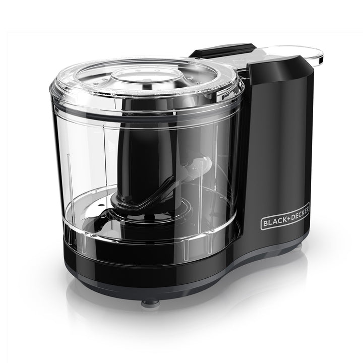 BLACK+DECKER 1.5-Cup Electric Food Chopper, HC150B, One Touch Pulse, 150W Motor, Stay-Sharp Blade, Dishwasher Safe 1.5 cup capacity