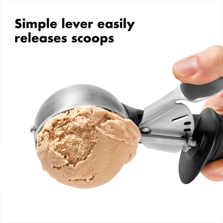 OXO Good Grips Classic Ice Cream Scoop,Black