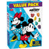 Mickey & Friends Fruit Flavored Snacks, Treat Pouches, Value Pack, Halloween Candy Alternative, 22 ct 22 Count (Pack of 1)