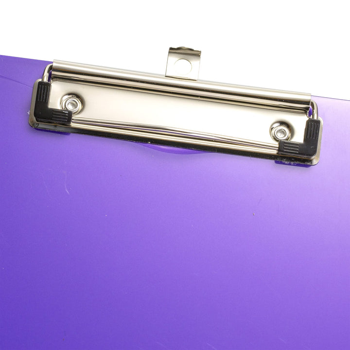 Officemate OIC Recycled Plastic Clipboard, Letter Size, Purple (83064)