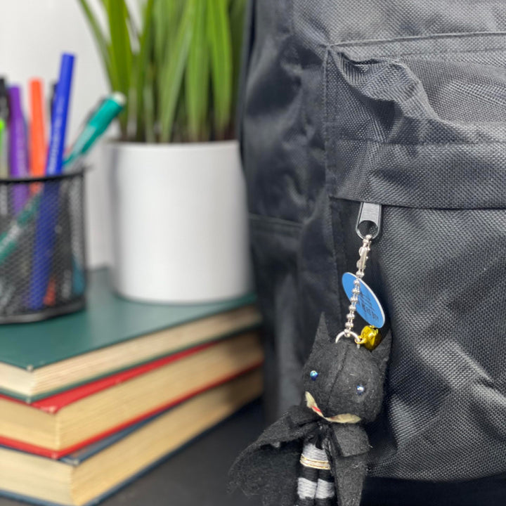 Watchover Voodoo 3-Inch Dark Hero Boy Keychain - Handcrafted Gift to Bring Good Luck and Positivity Everywhere You Go