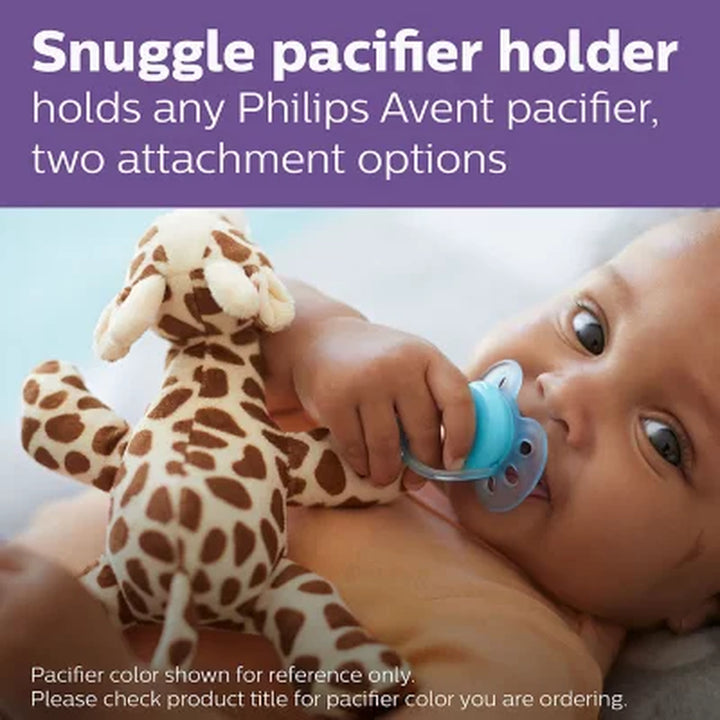 Philips Avent Natural All-In-One Baby Bottle Gift Set with Snuggle Giraffe