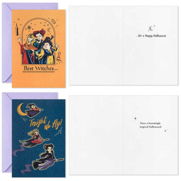 Hallmark Hocus Pocus Halloween Cards Assortment, Sanderson Sisters (16 Cards and Envelopes) Hocus Pocus Assortment