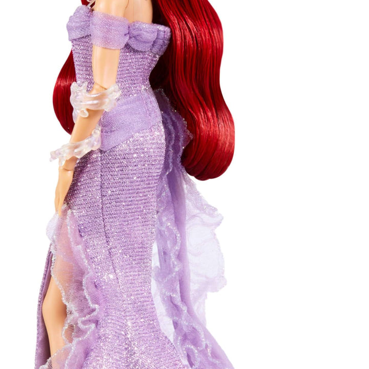 Mattel Disney Collector Ariel The Little Mermaid Doll with Doll Stand, Inspired by Disney Movie 35th for Kids and Collectors