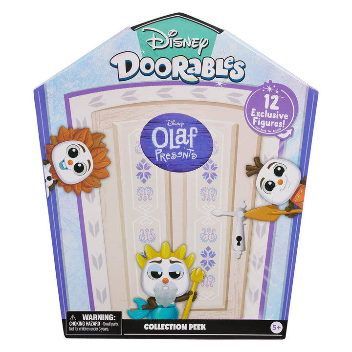 Doorables Olaf Presents Collector Pack, Kids Toys for Ages 3 Up, Exclusive