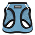 Voyager Step-In Air Dog Harness - All Weather Mesh Step in Vest Harness for Small and Medium Dogs by Best Pet Supplies - Baby Blue Base, M Harness (Baby Blue/Black Trim) M (Chest: 16 - 18")