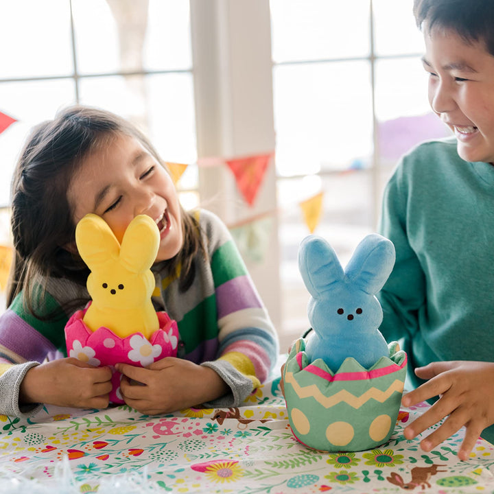 Animal Adventure | Peeps | 8.5" Animated Bunny Plush | Yellow 8.5"