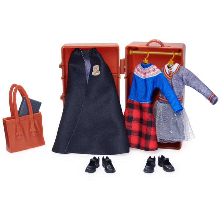 Wizarding World Harry Potter, Hermione Granger & Ginny Weasley Deluxe 8-inch Dolls & Accessories Gift Set, Over 20 Pieces, Kids Toys for Ages 6 and up