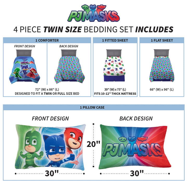 Franco Kids Bedding Super Soft Comforter and Sheet Set, 5 Piece Full Size, Blues Clues 1