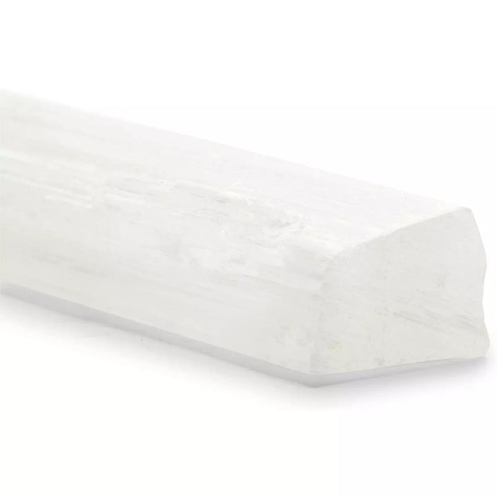 Wellbrite 5 Pieces Selenite Wands, Healing Crystal Sticks, Home Décor (6-8 In)