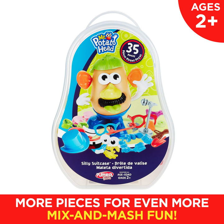 Potato Head Silly Suitcase Parts and Pieces Toddler Toy for Kids (Exclusive) Mr. Potato Head