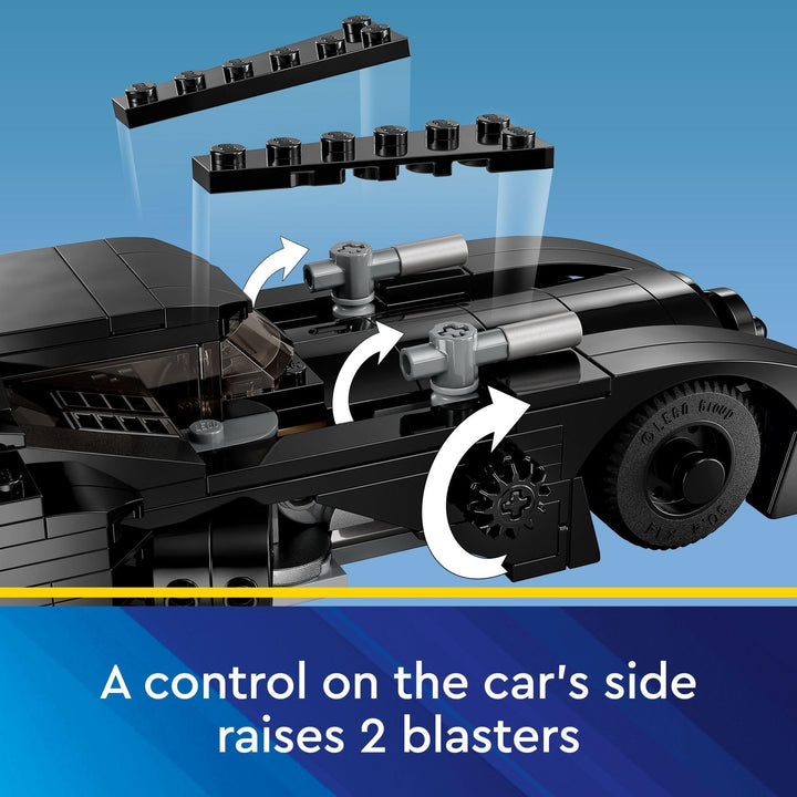 Lego DC Batmobile: Batman vs. The Joker Chase 76224 Building Toy Set, This DC Super Hero Toy Features Batman's Iconic Vehicle with Weapons and a Minifigure Compatible Cockpit, DC Gift for 8 Year Olds Multicolor