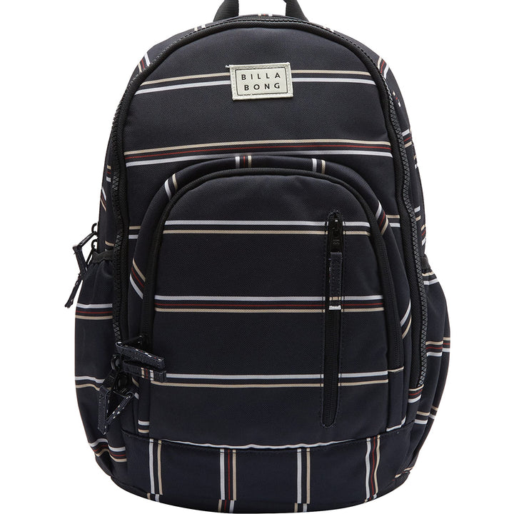 Billabong Women's Roadie Backpack, Black Vanilla Stripe, One One Size