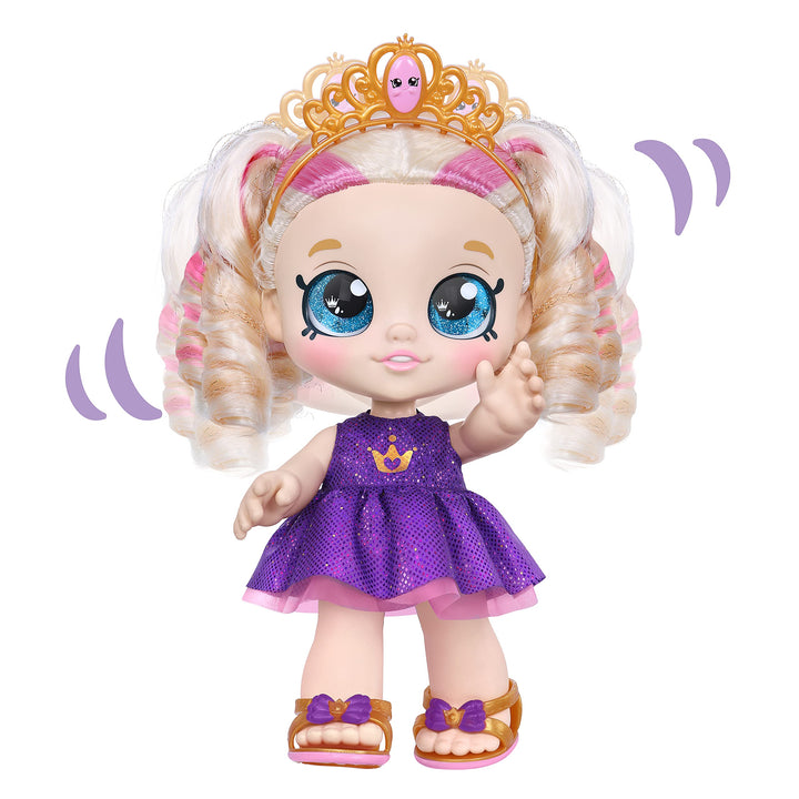 Kindi Kids Scented Sisters - Pre-School 10" Play Doll - Tiara Sparkles Multicolor