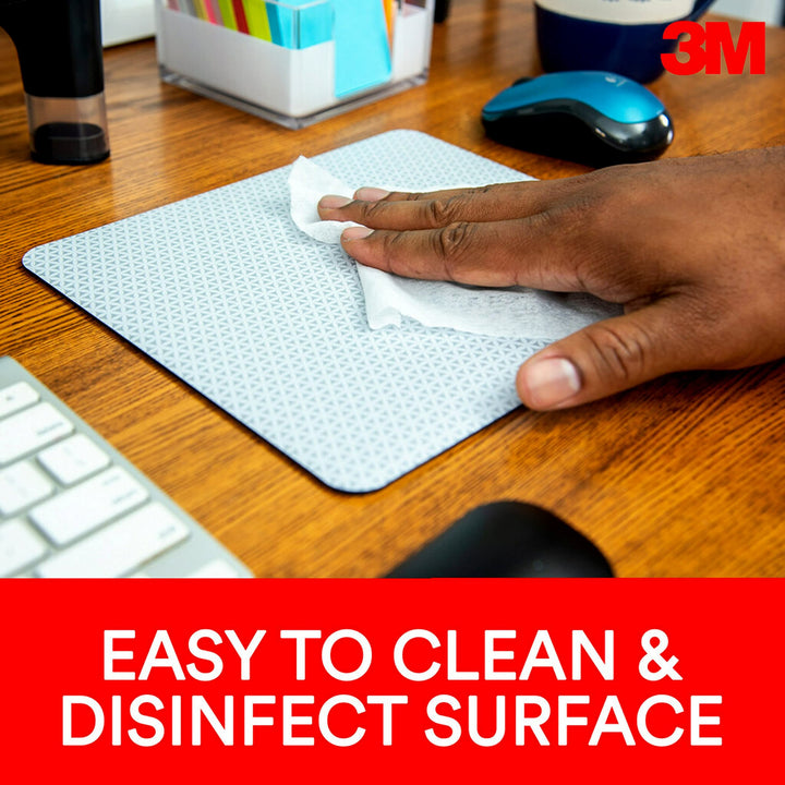 3M Precise Mouse Pad Enhances the Precision of Optical Mice at Fast Speed, 9 in x 8 in (MP114-BSD1)